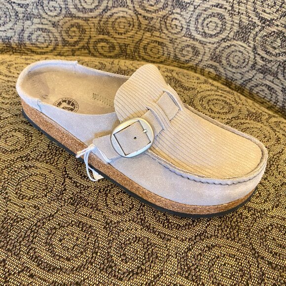 Birkenstock Shoes - Birkenstock - Buckley Corduroy Stone Coin (NEW W/ TAGS)